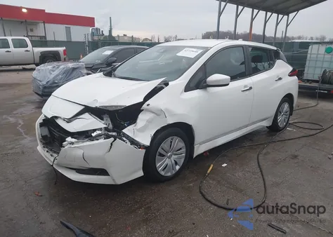 2023 Nissan Leaf S 40 Kwh z USA, uszkodzony, nr VIN 1N4AZ1BVXPC553875